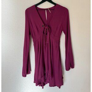 Free People Grommet Tie Top